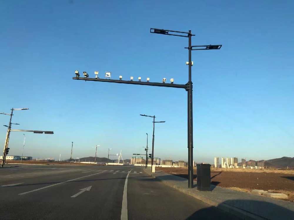 绍兴市黑龙江佳木斯综合路灯杆项目